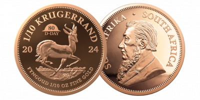 1/10 Krugerrand 2024 D-day 