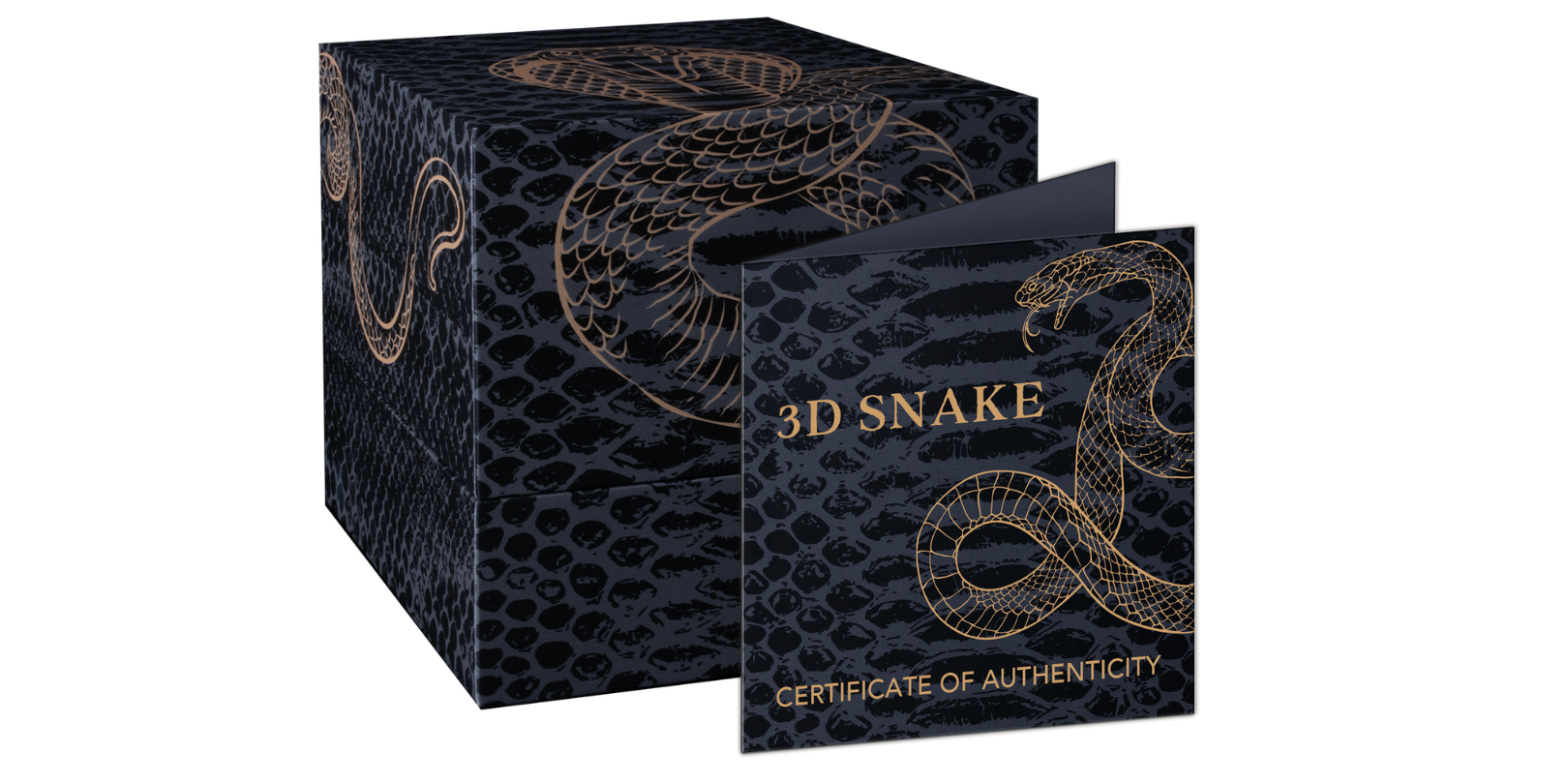   3D box and certificate